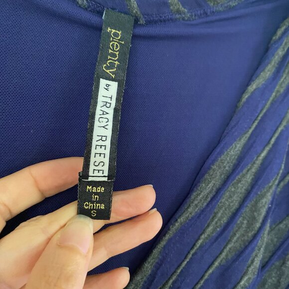 Plenty purple and grey midi bodycon dress - Picture 3 of 8